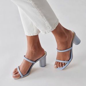 Dolce Vita Noles Heels in Sky Blue Stella